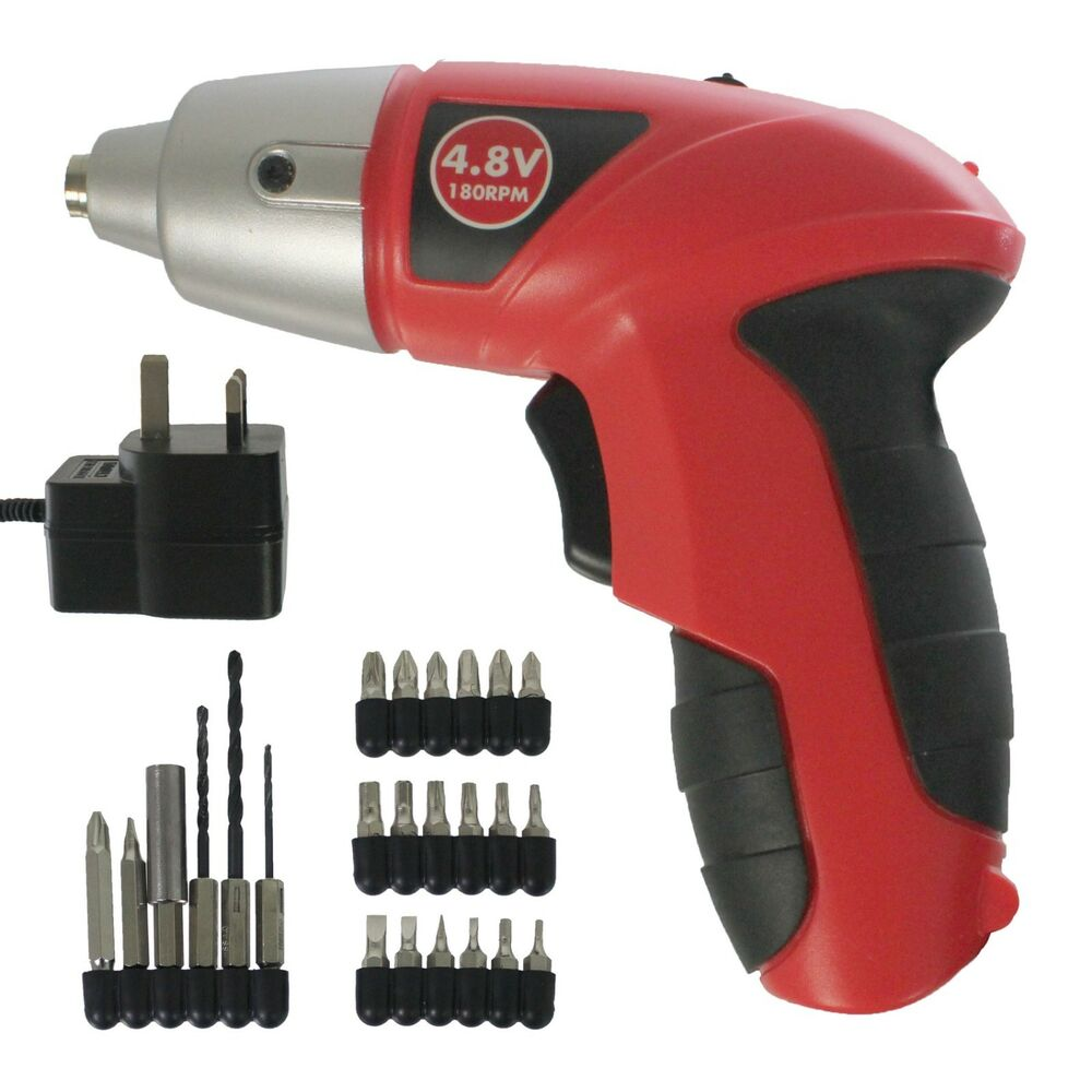 Image result for Mini Cordless Electric Screwdriver Drill Tool Bits